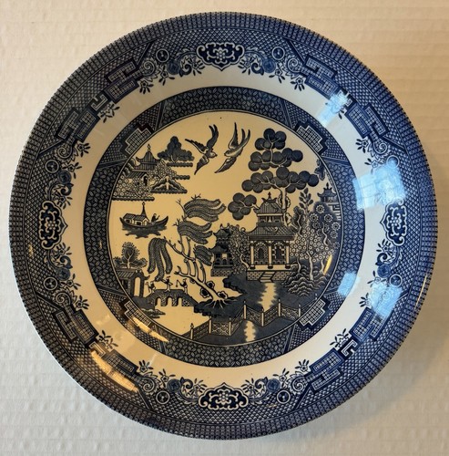 Churchill england blue willow - blue,