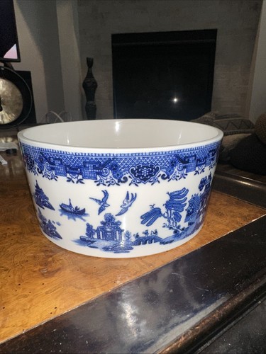 Vintage blue willow - blue,