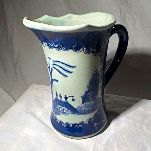 Vintage chinese flow blue - chinese,
