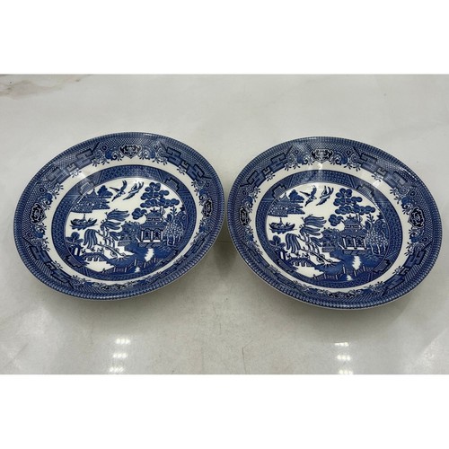 Vtg churchill blue willow - vtg,