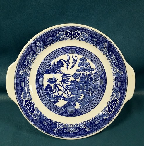 Vtg royal blue willow ware - vtg,