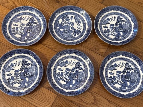 Blue willow pattern johnson - 6,