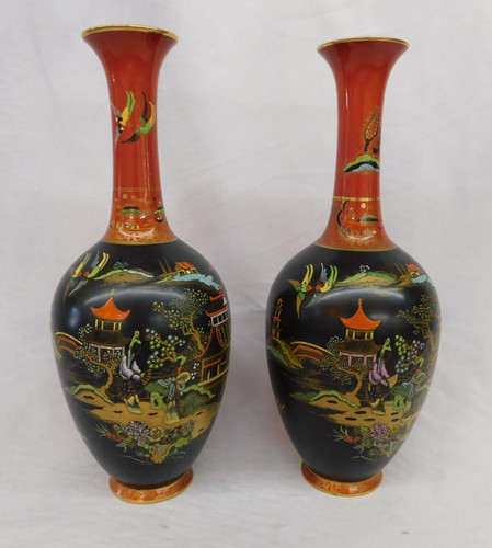Beautiful pair carlton ware - pair,