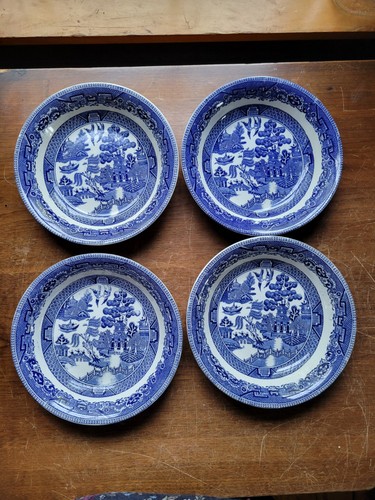 Blue willow pattern from - 4,