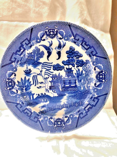 Vintage blue willow - vintage,
