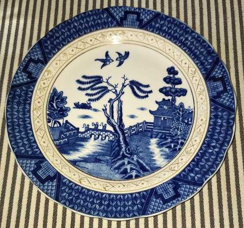 Vtg 1920s blue willow gold - 1920s,