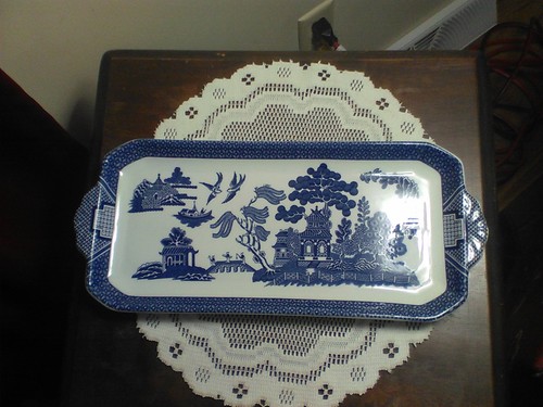 Johnson brothers blue willow - blue,