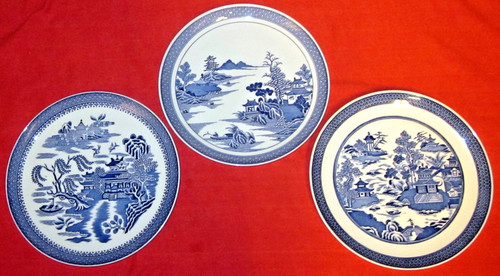 Set spode willow pattern - spode,